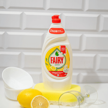 Засіб для ручного миття посуду Fairy Лимон 450 мл 514-2bi фото